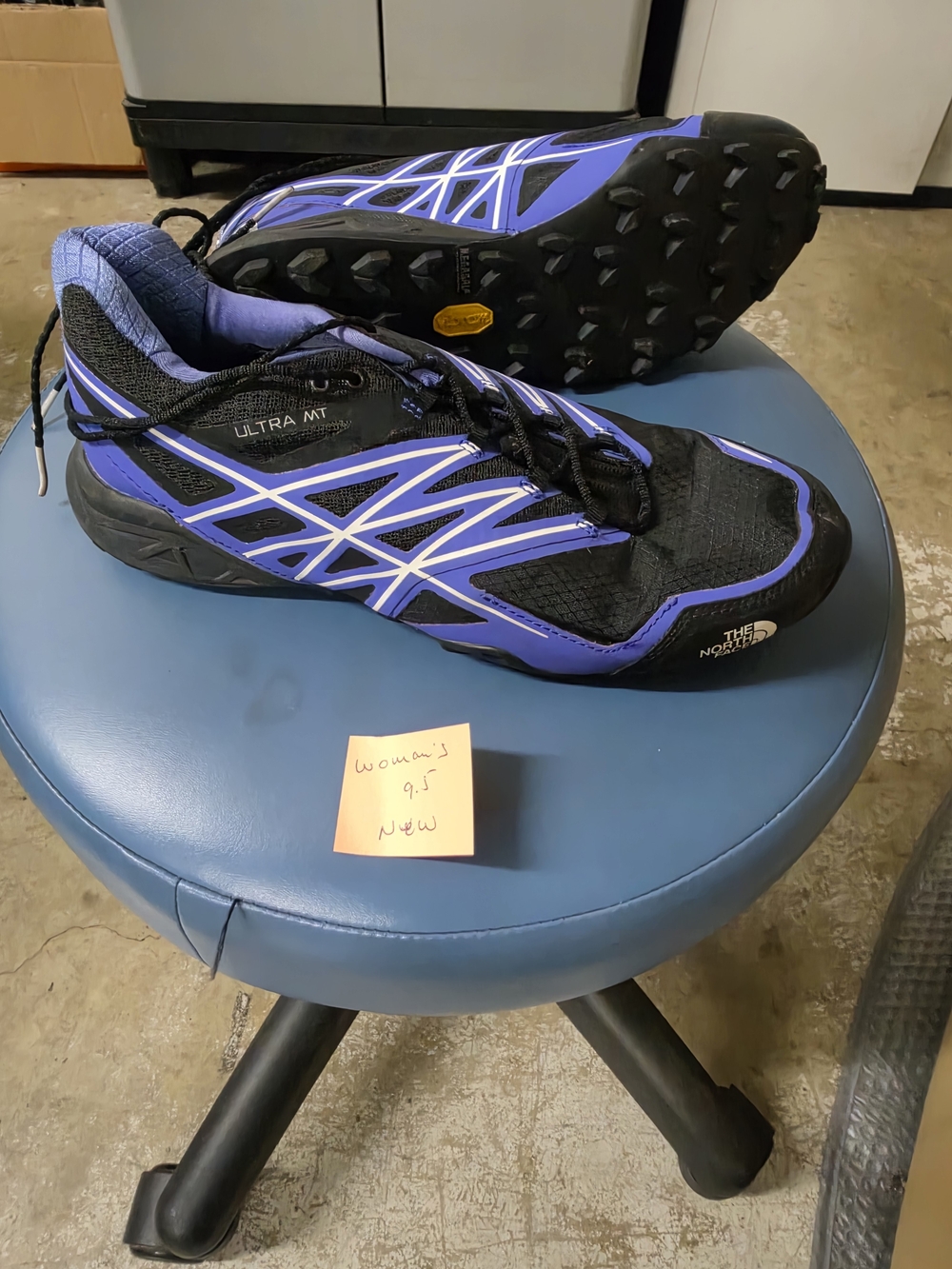 The North Face Women's Ultra MT Trail Shoes in Purple and Black